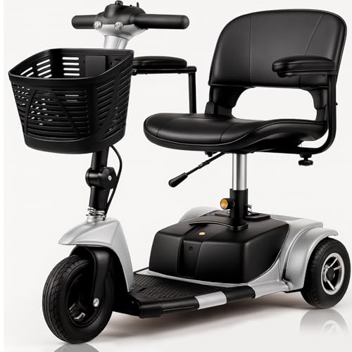 Vive 3 Wheel Mobility Scooter - Electric Powered Mobile Wheelchair