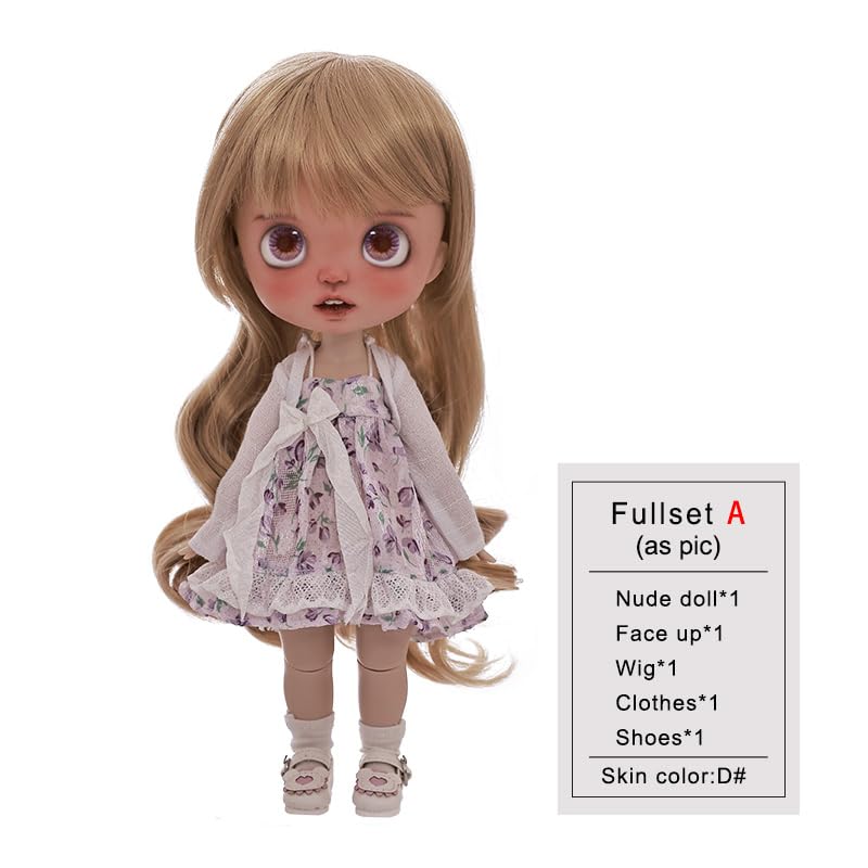 Oueneifs Muñeca de Resina 25.5 cm Big Head miniatura 7
