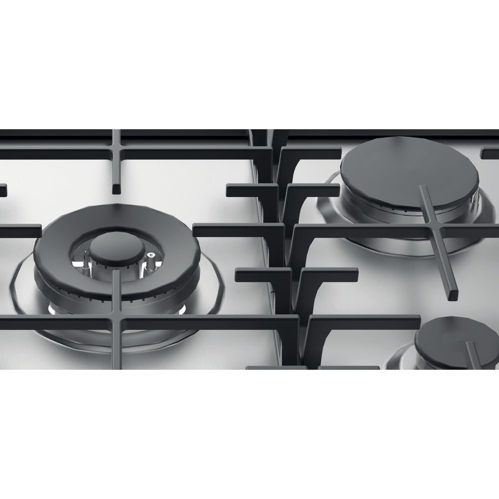 Piano cottura a gas Hotpoint: 5 fuochi, - PPH 75G DF/IX