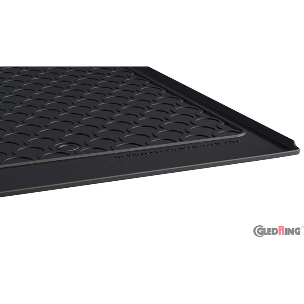 Gledring Tapis de Coffre Rubbasol (Caoutchouc) sur Mesure | compatible avec Citroën C4 Grand Picasso 2013- & C4 Grand Spacetourer 2018- (5-&7-Personnes)
