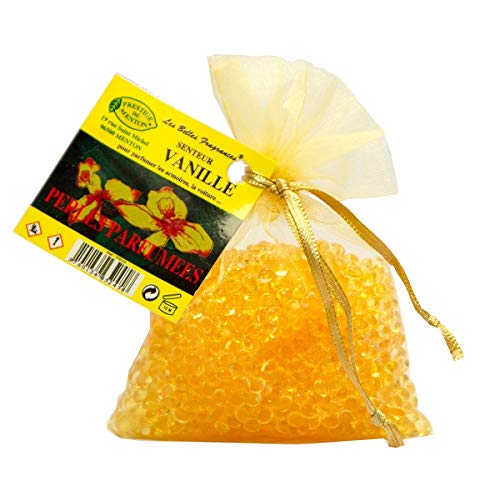 Perles parfumées pour armoire, linge, voiture - senteur Vanille - Artisan Parfumeur en Côte d'Azur Cover