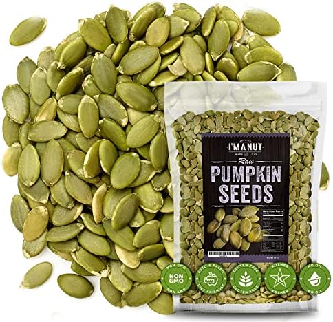 Raw Pumpkin Seeds (Papitas) 44 oz (2.75 lb) | No Preservatives | Non-GMO | NO PPO | 100% Natural | Resealable Bag | BULK Size | Healthy | Premium Grade
