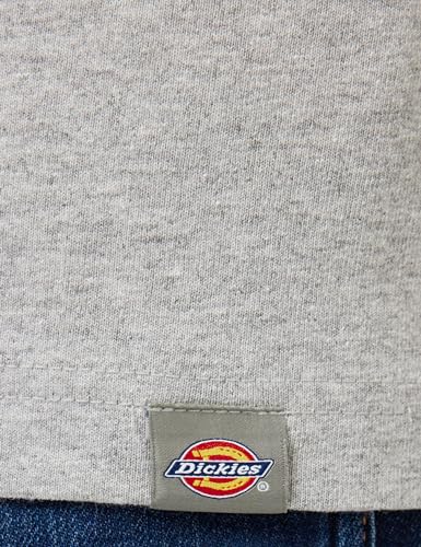 Dickies Men's Short Sleeve Logo Graphic T-Shirt, Heather Gray, M - image 4