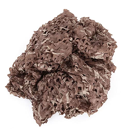 Touguqing 3x4m Armee Tarnnetz Wüste Camouflage Netz mit Camo Wrap Klebeband Lightweight Durable for Militär Jagd Garten… – Bild 3