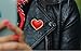 12/Pcs Red Heart Love Lapel Pins Bulk - Metal Red Heart Health Brooch Badge gifts for Men Women Clothes Bags Hats