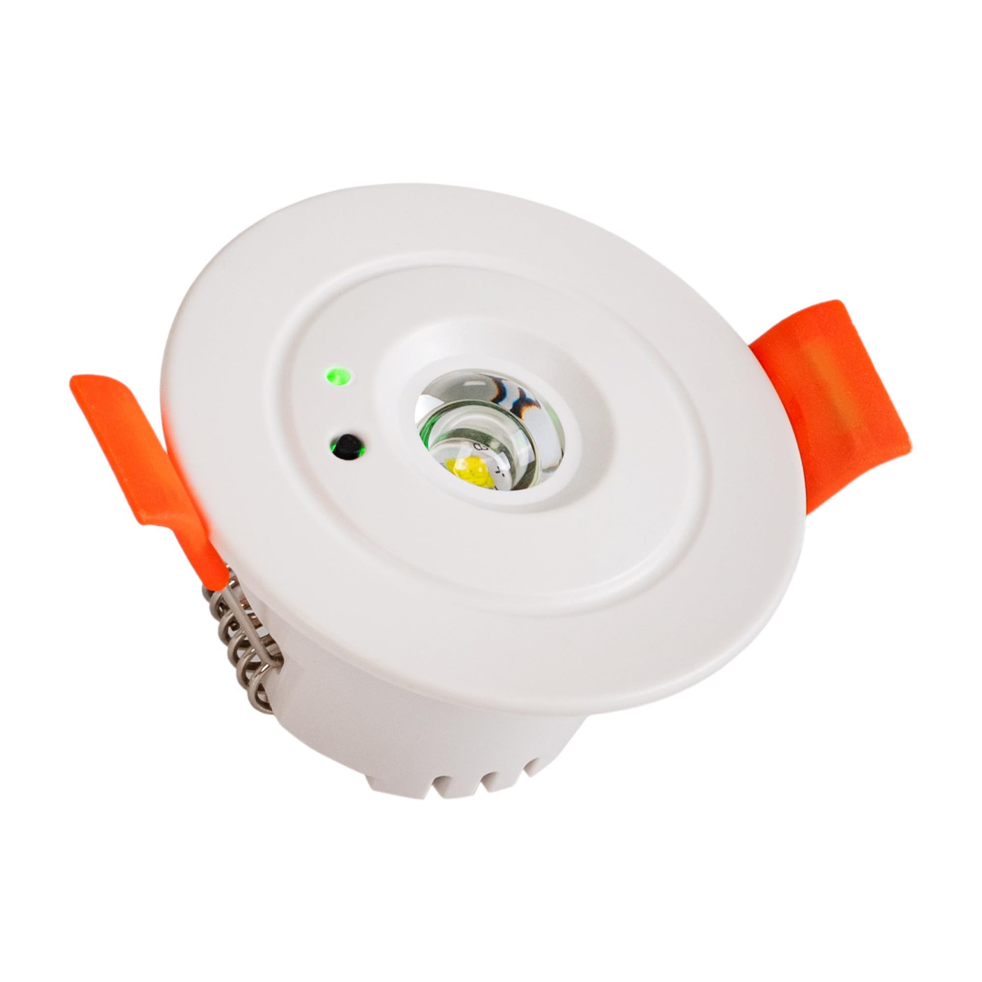 BARCELONA LED Éclairage de Secours LED 3W Encastré Ø60mm 6000K | LED 3W, encastrable Ø60mm, blanc froid 6000K, autonomie 3h, 250lm, batterie LiFePO4, IP20 intérieur
