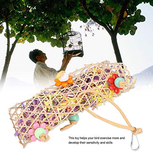 Veilig kleurrijk speelgoed Niet-giftig kwaliteitspapier Kleurrijk vogelspeelgoed, met ophanghaak Vogelspeelgoed, voor… - Afbeelding 7