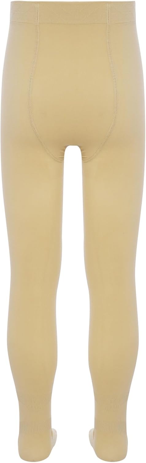 JEYPINMI Toddler Girls Soft Ballet Tights Stretchy Pantyhose Solid Figure Skating Dance Accessories Footed Leggings