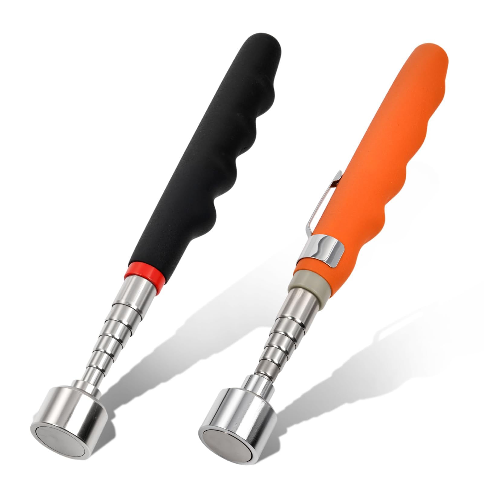 LEONTOOL 20 Lbs Magnetic Telescoping Pick Up Tool Extends from 7 to 30 inches Telescopic Magnet Stick Extension Tool Extendable Pickup Useful for Hard-to-Reach