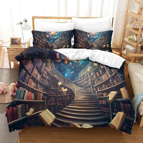 Housse couette 3D cosmique anti-décoloration pour préserver l'éclat - 3
