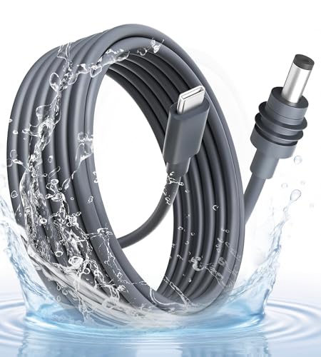 MEKEET Starlink Mini USB Cable 16.4FT/ 5M- Starlink Mini USB C to DC Waterproof Power Cord 100W Input USB Type C to DC Cable- Car Charger Starlink for Outdoor Camping Travel Work