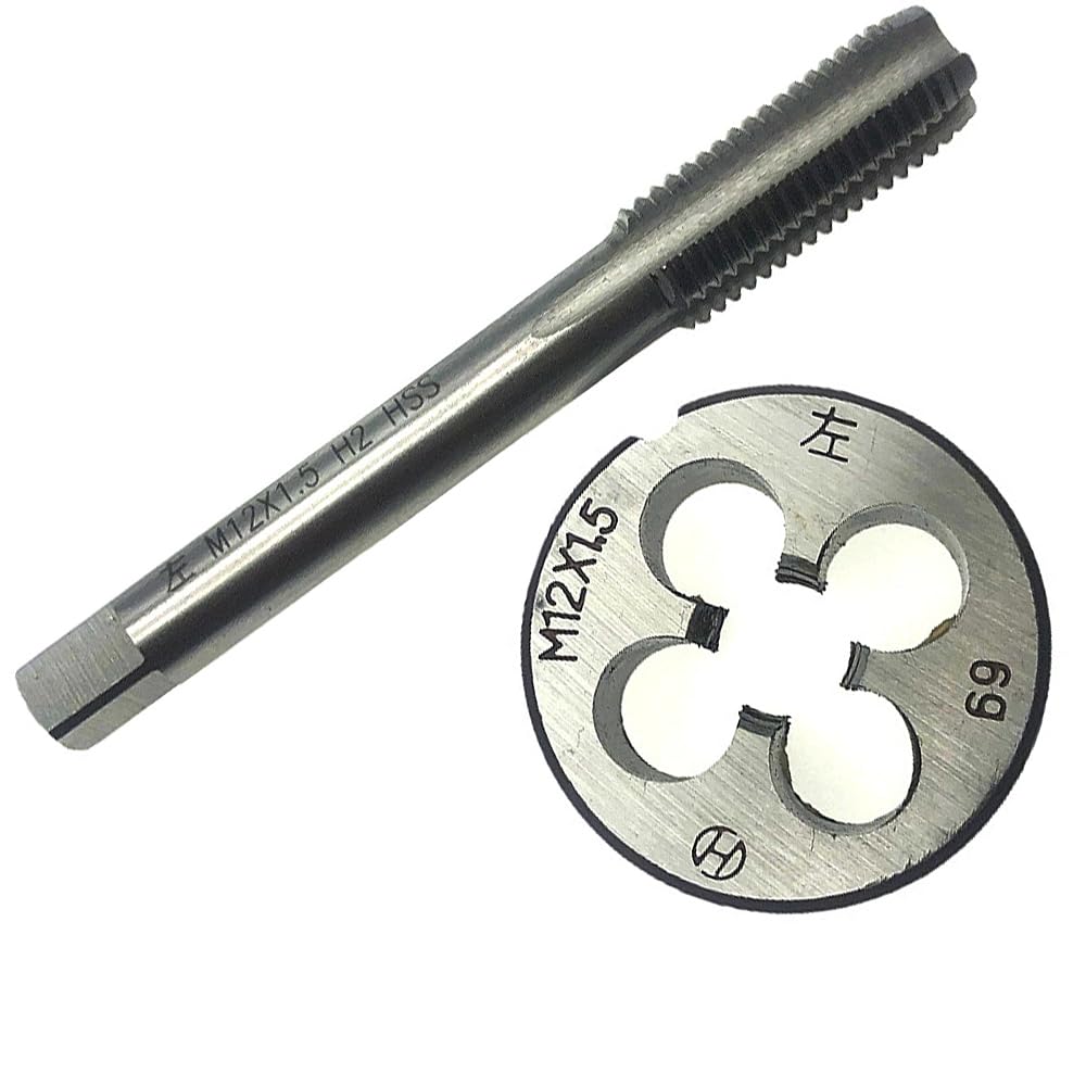 M12 x 1.5 Tap LH M12 x 1.5mm Die Metric Left Hand M12x1.5 Tap Die LH Left Hand