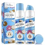 SHIFAKOU 2 Packs Waterless Dry Hair Shampoo - with Coconut Oil, Collagen, Dry Shampoo - Instantly Ab