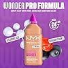 NYX PROFESSIONAL MAKEUP Make 'Em Wonder Liquid Foundation, 24HR Foundation Makeup With A Soft Matte Finish, Buildable Full Coverage - 12 Natural #3