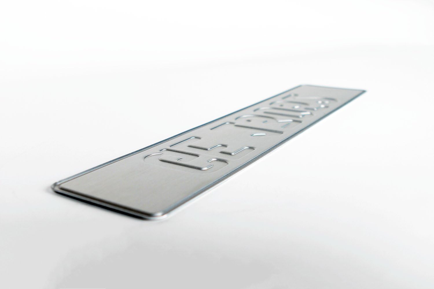 Switzerland European License Plate - Random Characters