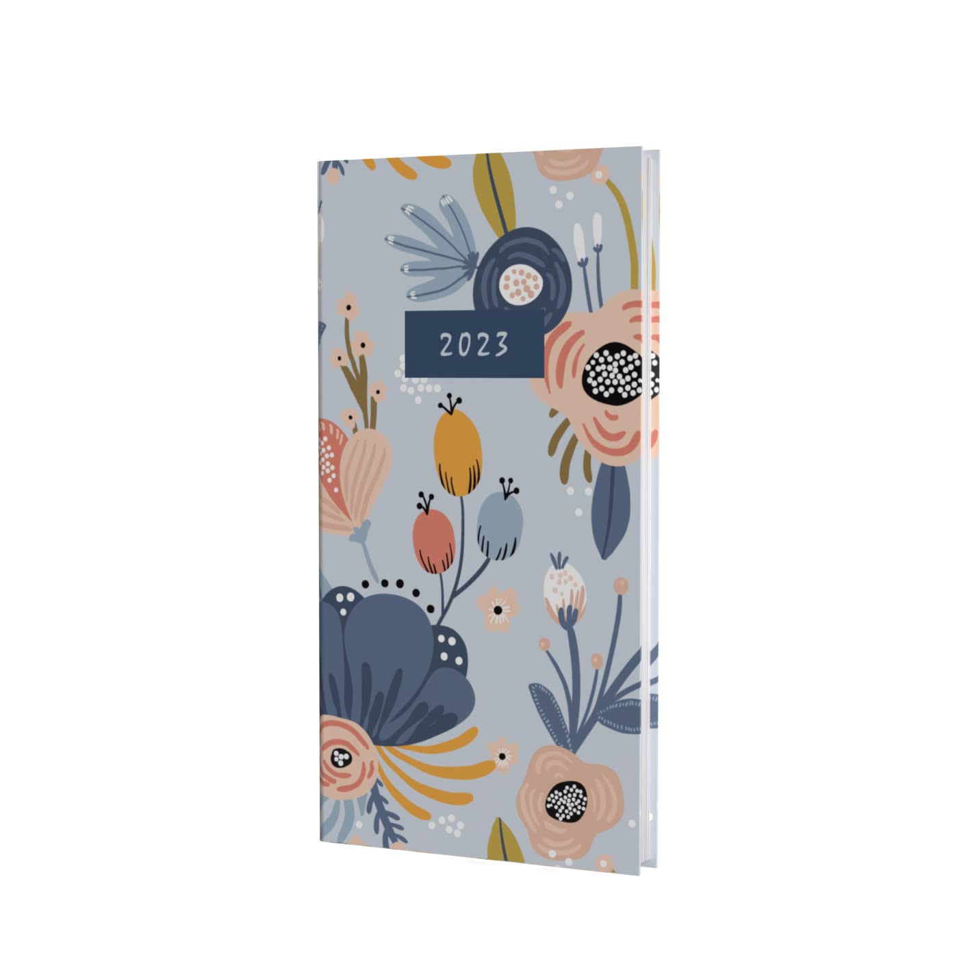 Collins Enchanted Pocket Week to View 2023 Diary - Light Blue (EN73.57-23) - Complete Planner, Agenda and Journal