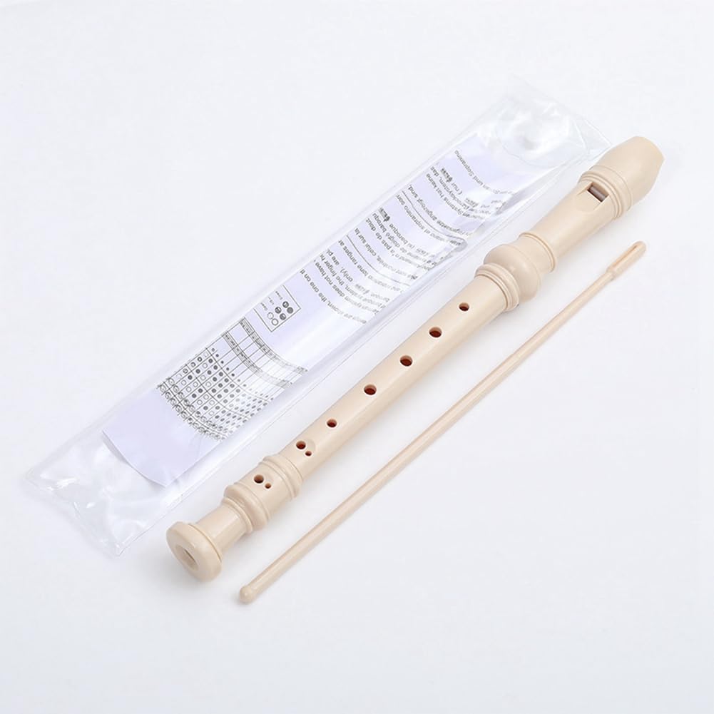 Eastar ERS-1GPu - Flauto Dolce Soprano 8 Fori Chiave Tedesca, 3 Pezzi, Per Bambini E Principianti Con Asta Pulizia E Borsa - Colore Viola - Foto 12