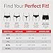 Hanes Women's Mid-Thigh Boxer Brief Pack, Stretch Cotton Underwear, 4-Pack, Basic Color Mix, XX-Large
