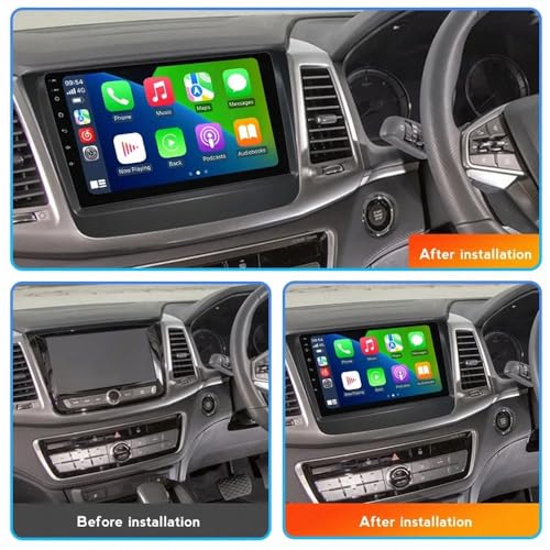 Radio Coche 2 DIN con Android Auto para SsangYong Rexton 2019 y Mirror Link 2