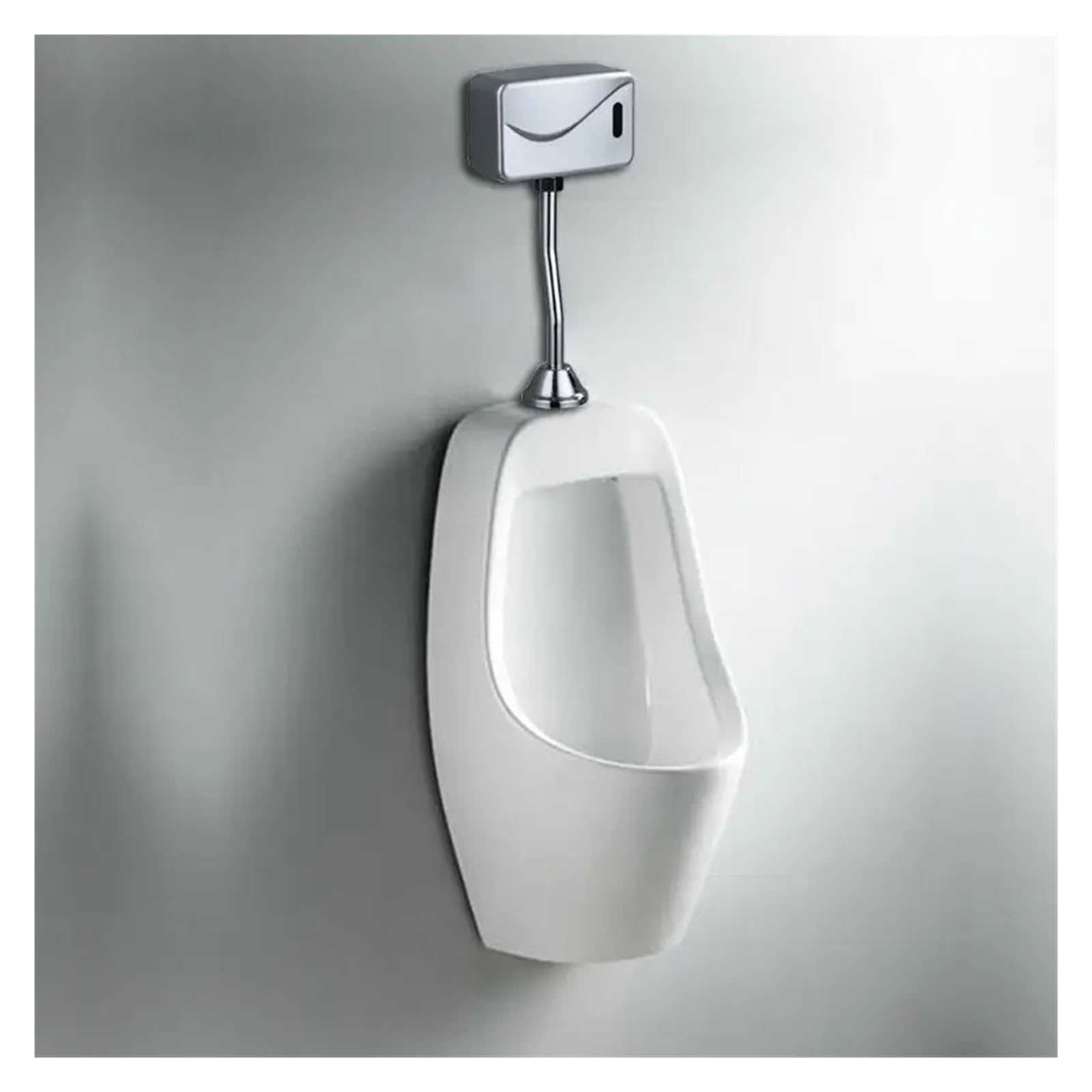 Fluxómetro manual para inodoro 1 Válvula De Descarga Automática For Urinario Eléctrico Baño Con Sensor Montaje En Pared Expuesto