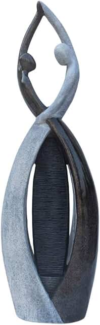 12 Outdoor Fountain Ideas to Add Sound and Movement 123 Graceful Dancing Couple Outdoor Fountain 57