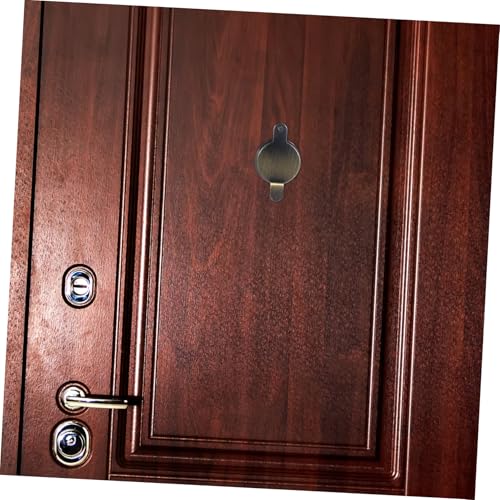 4pcs Cubiertas de Mirilla de Cobre para Visor de Puerta Instalación Simple Material Adecuado para Hogares Oficinas y Hoteles miniatura 6