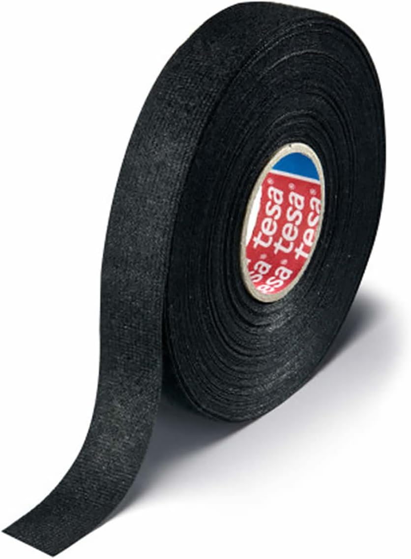 Metra InstallBay Tesa OEM Harness Tape Exterior .75 Inch by 82 Feet IB51618 Noise Dampening Abrasion Resistant Adhesive Wiring Wrap Sleeve of 16