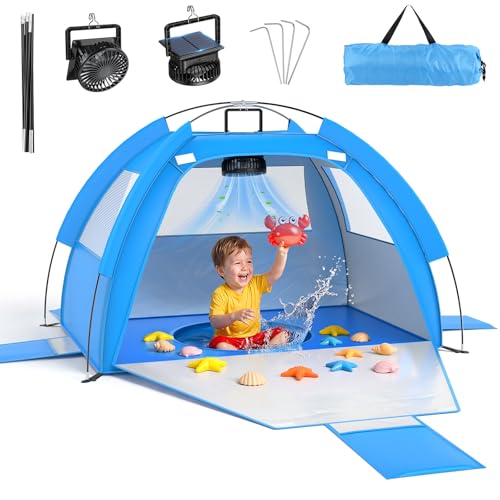 Dsquu Baby Beach Tent with Fan