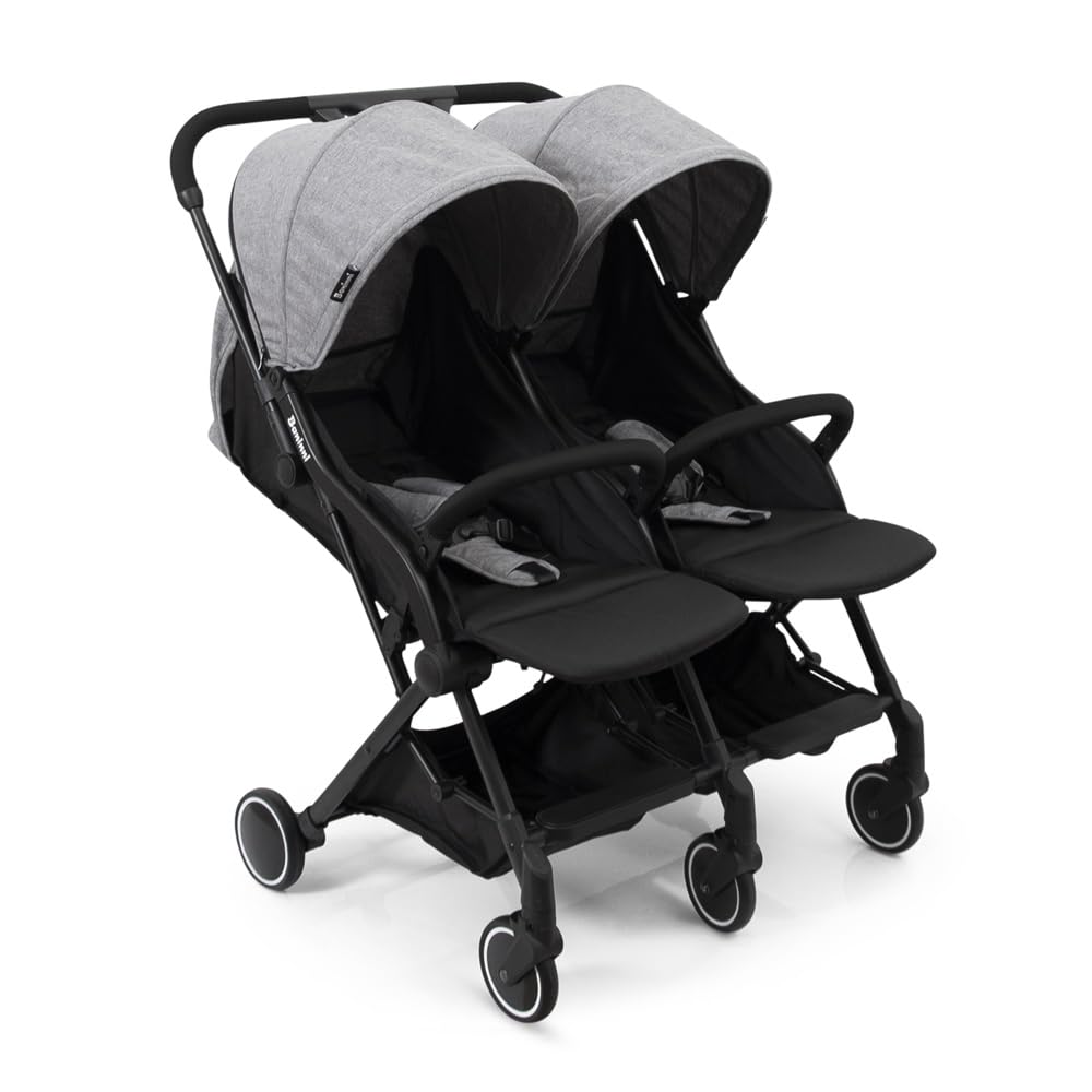 Baninni Poussette Double Adige Gris