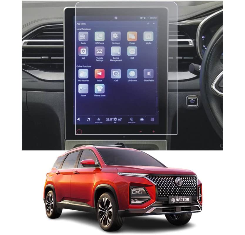 ARMOUR GUARDS MG HECTOR 2023 9H Unbreakable Car Infotainment System Screen Protector Compatible With Not a Tempered Glass [Transparent] (B0C3B1TMKG) Amazon Price History, Amazon Price Tracker