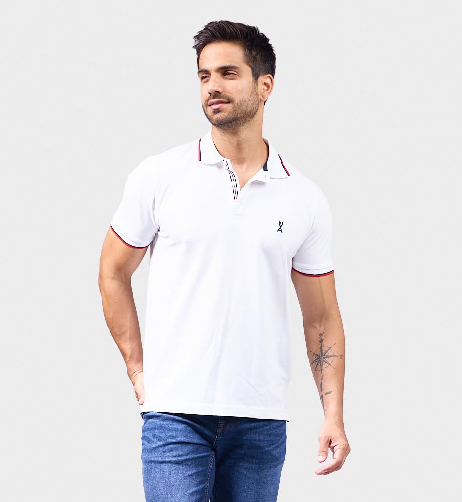 Lista de Playera Polo Blanca los 5 mejores. 30 Imagen adicional