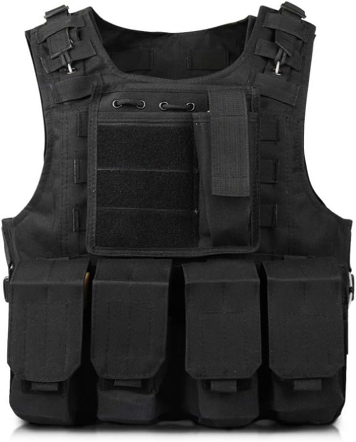 Warooma Children's Tactical Vest - Kids Camouflage Combat Vest for Outdoor, Field & Security Guard Training