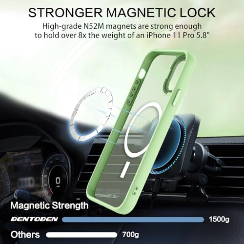 Coque aimantée antichoc iPhone 11 Pro fine compatible MagSafe - 6