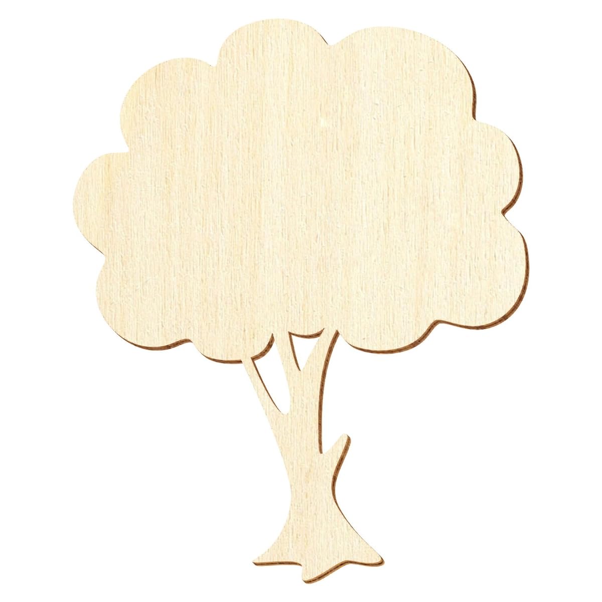 Holz Apfelbaum - Deko Zuschnitte 5-50cm, Größe:32cm, Pack mit:25 Stück