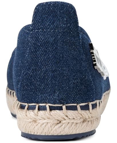 Image of Karl Lagerfeld Women's Michaela Slip on Espadrille Sandal with Pins