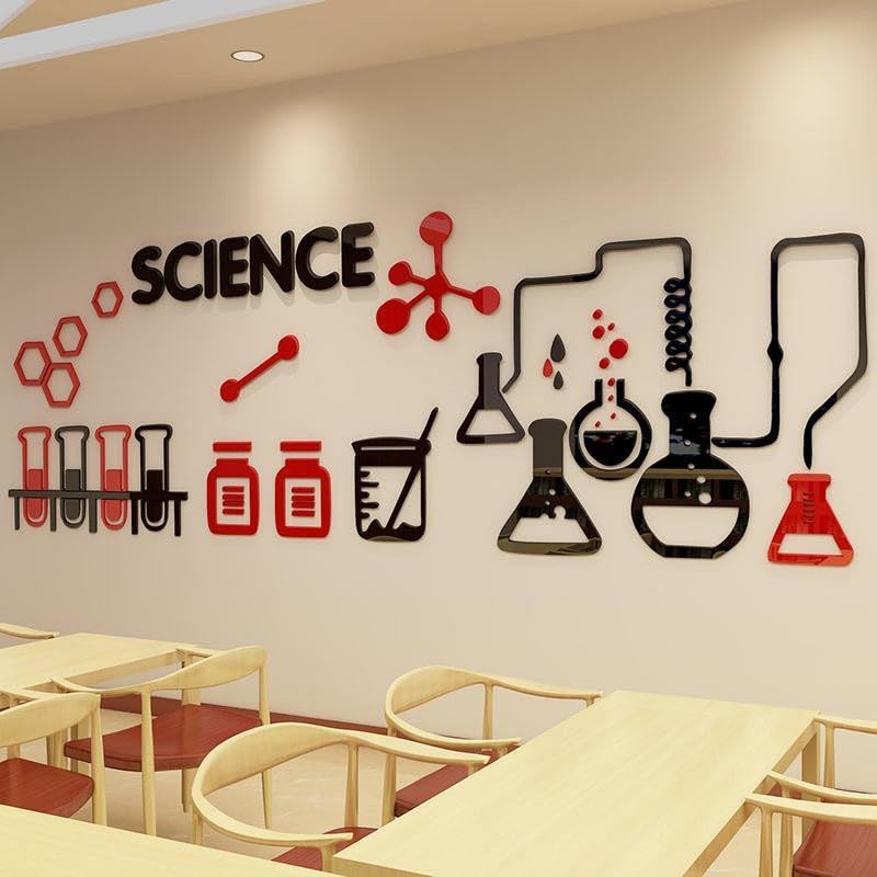 GADGETS WRAP Laboratory Chemistry Lab! Wall Decal Vinyl for Home Office Room Decoration-image-34