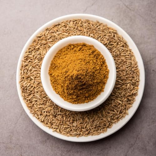 Image of Zoff Jeera Powder - Authentic Jeera Powder for Rich Flavor & Aroma - Cool Grinding Technology for Freshness - Hygienically Packed - Long Shelf Life - 300g (Pack of 3)