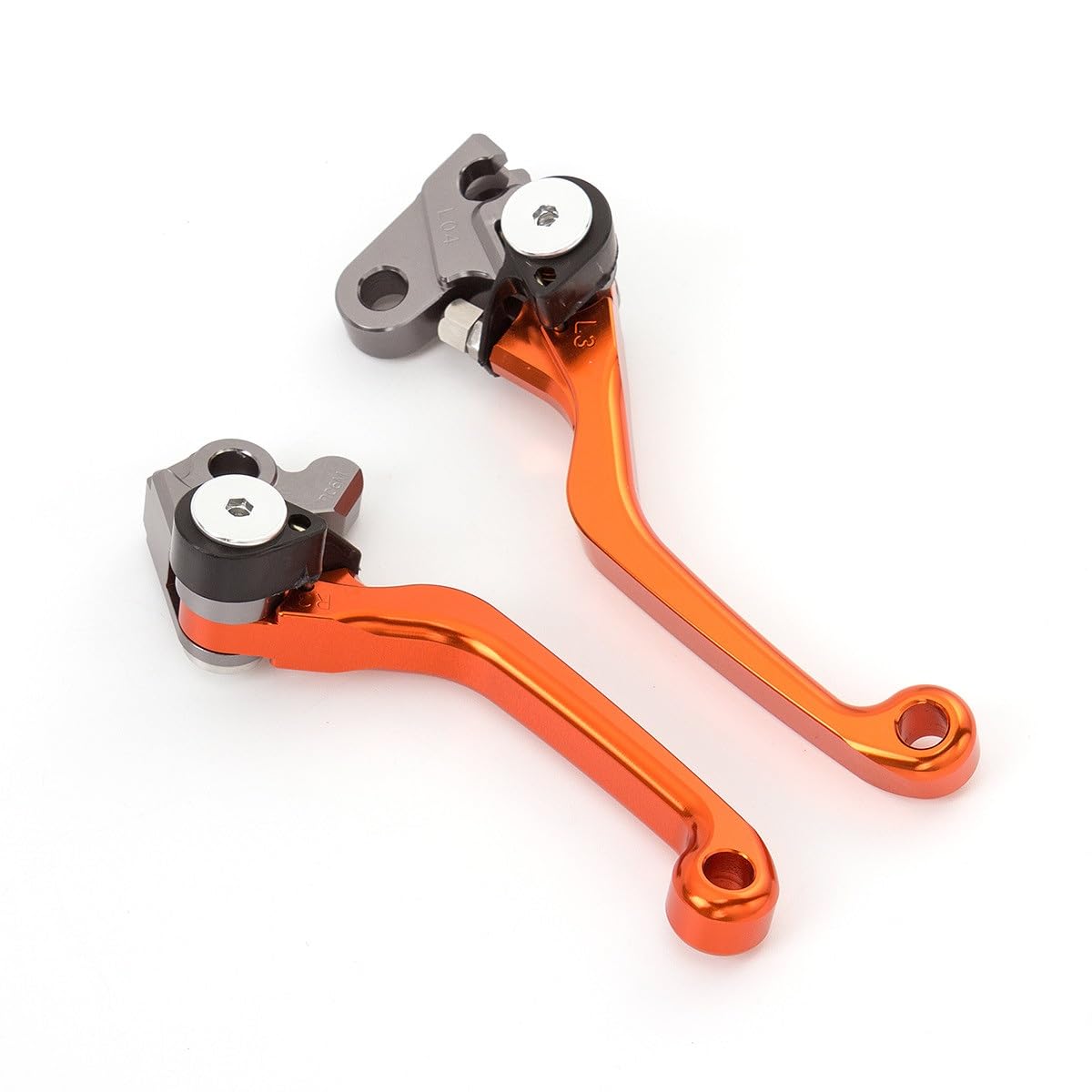Zhannuobhd Orange Brake Clutch Lever For Cr80r For Cr85r 1998-2007 For Cr125r For Cr250r 1992-2003 Accessories Cnc Pivot Dirt Bike Brake Clutch Lever(Orange)