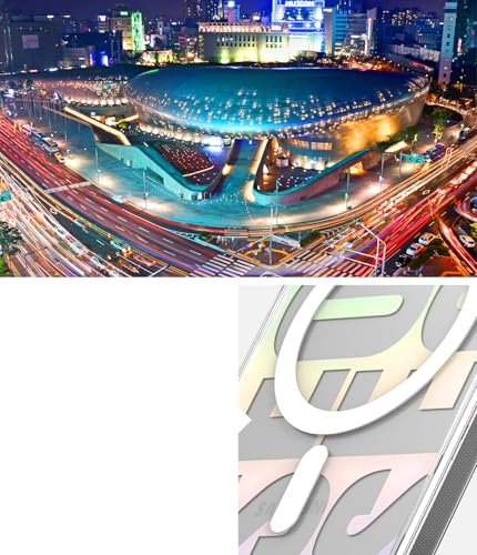 Image of Ringke Fusion Design Magnetic Compatible with Samsung Galaxy S26 Plus Case Back Cover Hard Graphic Designed Back Soft Flexible TPU Bumper Scratch Resistant Natural Form - Seoul