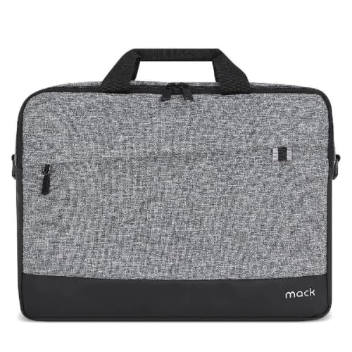 Unicity Eco Mce-1102 Çevre Dostu Laptop Çantası, Ykk Fermuarlı, MacBook Air/Pro Uyumlu, 15.6 İnç, Gri