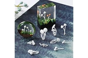 Yalulu Tiny Mushrooms for DIY Crafts