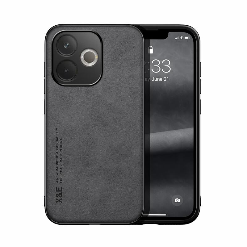 Étui Oppo Find X 9 PRO silicone rigide anti rayure gris foncé