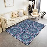 Photo Gallery richhome tappeto decorativo antiscivolo, stile boho, 15 x 15 cm, con fiori mandala, classico, per bambini, adolescenti, geometria, viola, per cucina, camera da letto, decorazione per la casa Photo Gallery richhome tappeto decorativo antiscivolo, stile boho, 15 x 15 cm, con fiori mandala, classico, per bambini, adolescenti, geometria, viola, per cucina, camera da letto, decorazione per la casa
