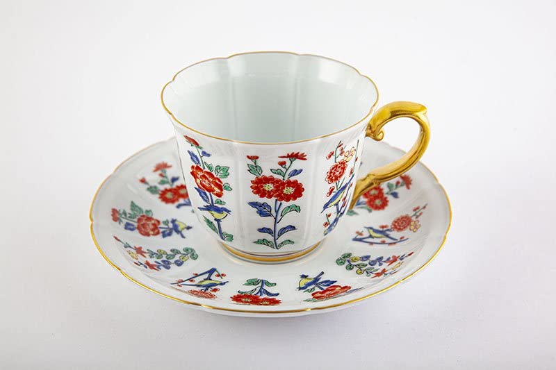 Arita Ware Meissen Reproduction Cup & Saucer
