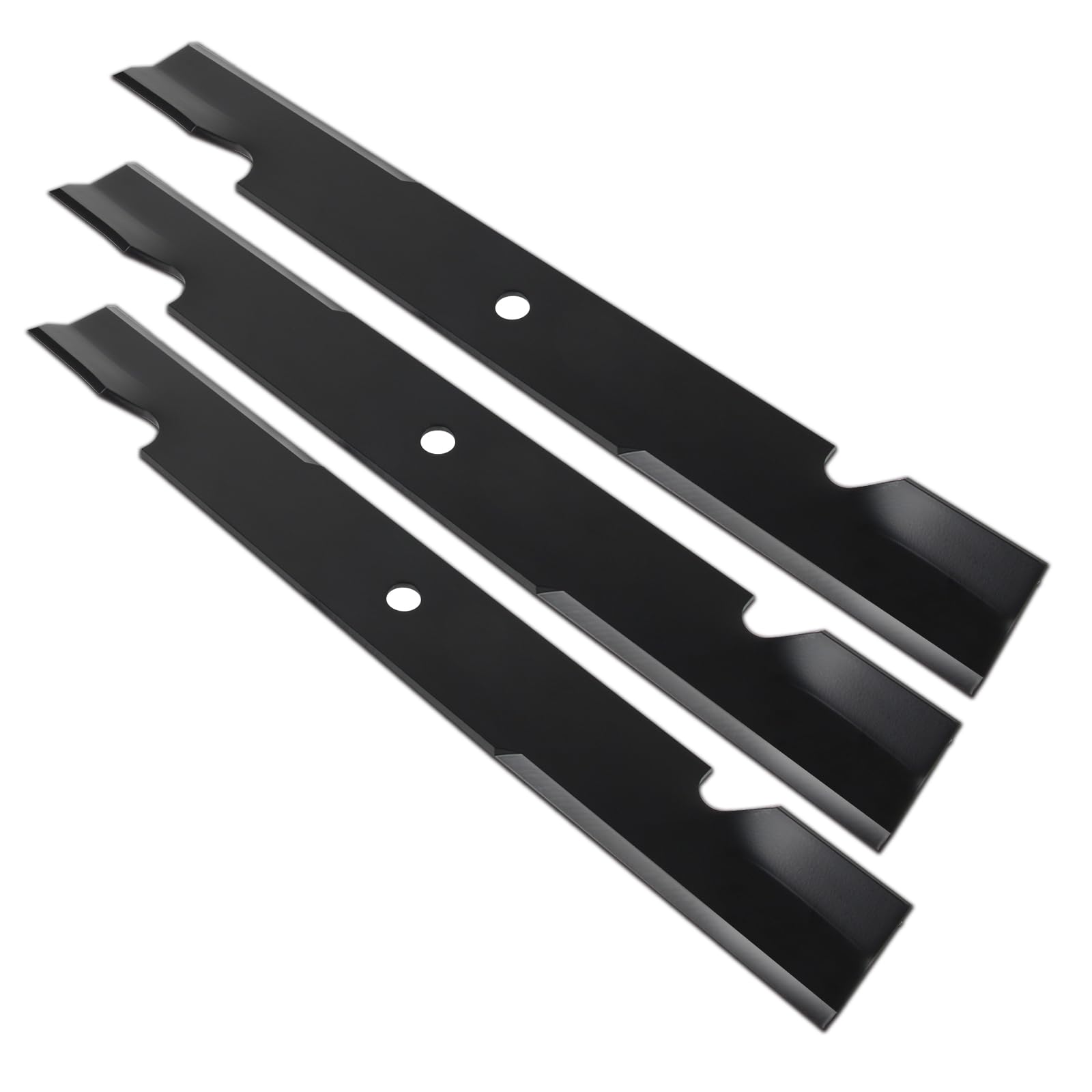 Cuchillas de repuesto para cortacésped 5101755S – Compatible con Ferris 5020842, 5101755, 20842S, Scag 48111, 481708, 481712, Simplicity 5022808ASM – Se adapta a cortacéspedes de cubierta de 61