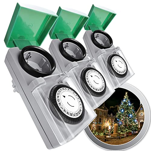 Produktbild von 4smile Zeitschaltuhr Aussenbereich - 2 Stück - | WhichOne