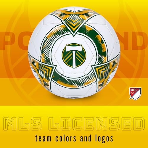 Image of Franklin Sports Official MLS Team Soccer Balls - Official Size 5 Soccer Balls - Regulation Size + Weight Soccer Ball for Kids + Adults - Boys + Girls Soccer Ball - Air Pump Included