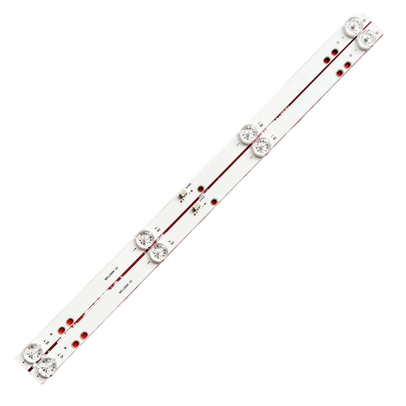 LED-Streifen for MS-L2694 VHIX-24H152M VHIX-24H152W STV-LC24LT0070W BBK(10PCS(5TV))