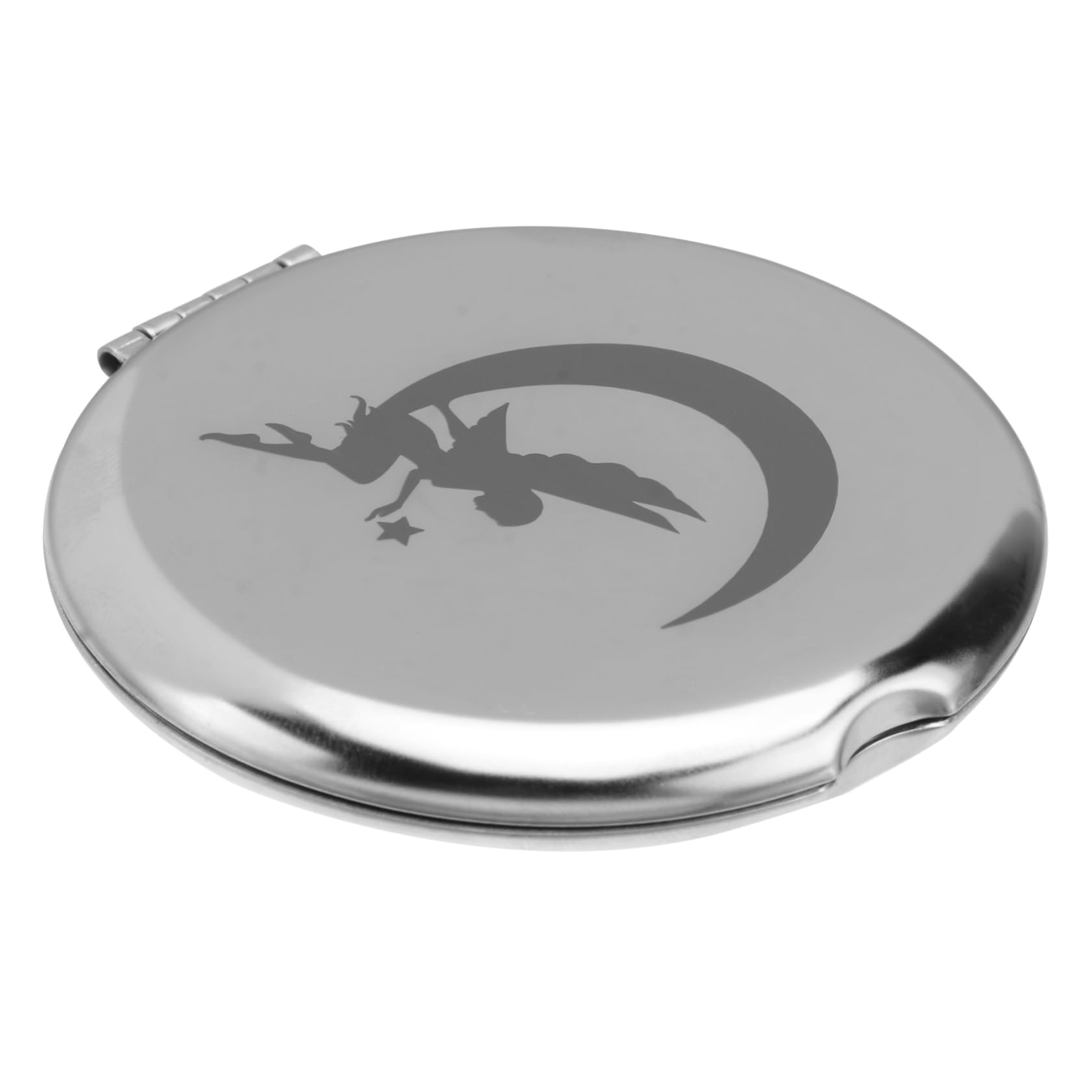 Housoutil 3pezzi Specchietto Da Trucco Inossidabile Con Motivo Intagliato Design Compatto e Portatile Per Viaggi e Uso Quotidiano Per Figlie
