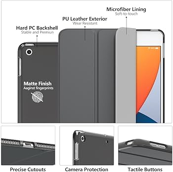 Amazon.com: MoKo Case for iPad 10.2 iPad 9th Generation 2021/ iPad